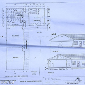 Plan der Schreiner- und Schneiderklassen von Architekt Kimira